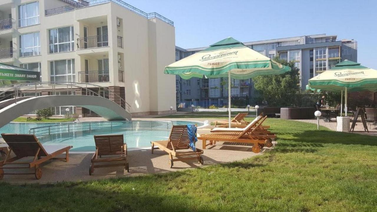 Menada Casa Del Sol Apartments Sunny Beach Exterior foto