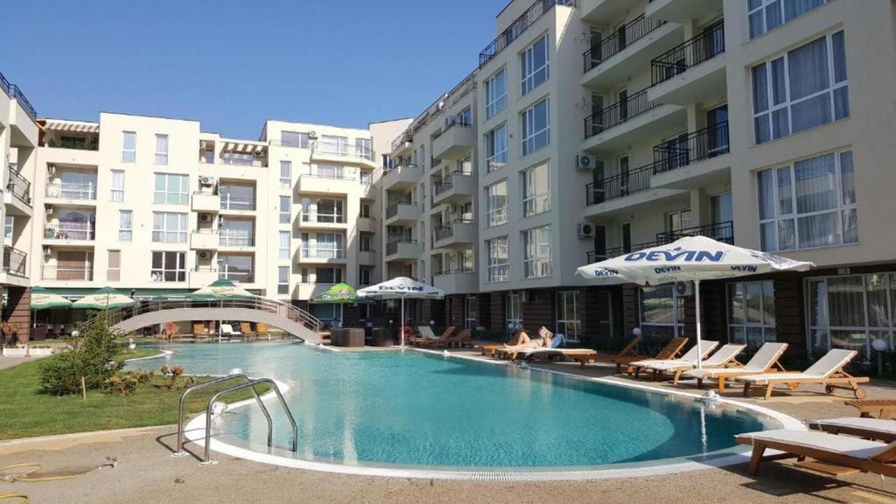 Menada Casa Del Sol Apartments Sunny Beach Exterior foto